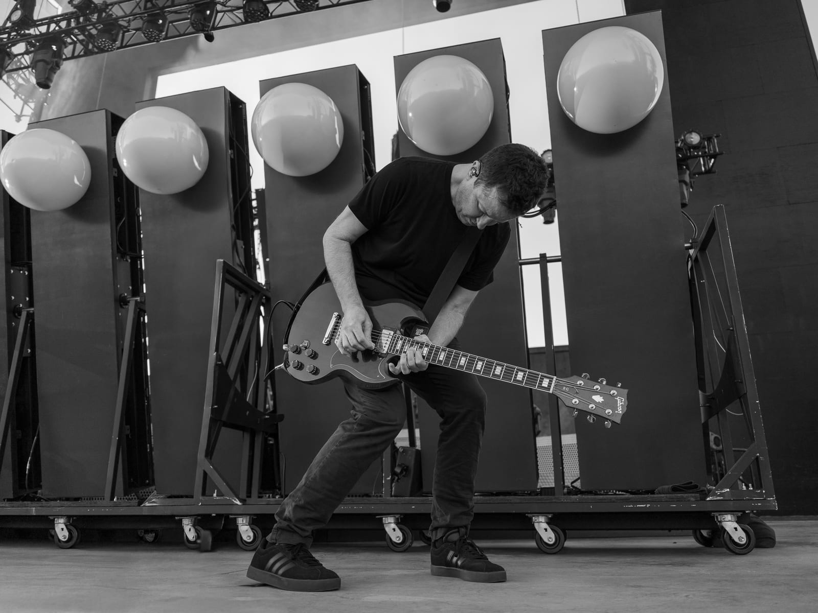 Jimmy Eat World performing live, photographed by Connor Patterson.